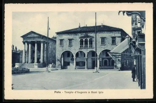 AK Pola, Tempio d`Augusto e Muni ipio