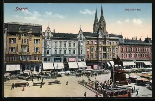 AK Zagreb, Jelacicev trg