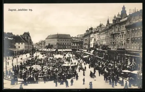 AK Zagreb, Jelacicev trg.