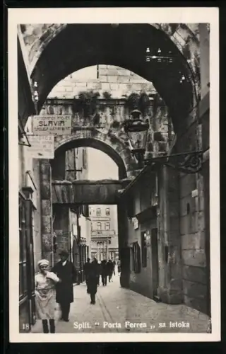 AK Split, Porta Ferrea, sa istoka