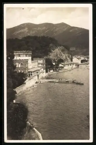 AK Zelenika, Blick nach Hotel-Pension Zelenika