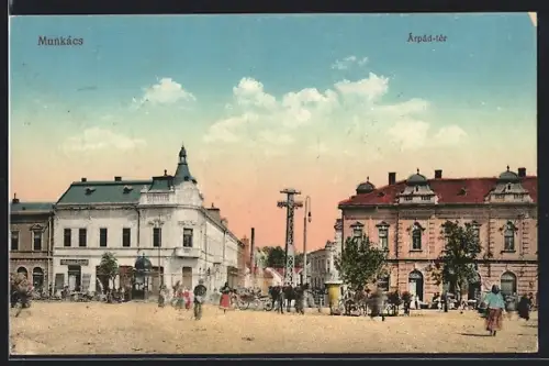 AK Munkács, Arpád-tér