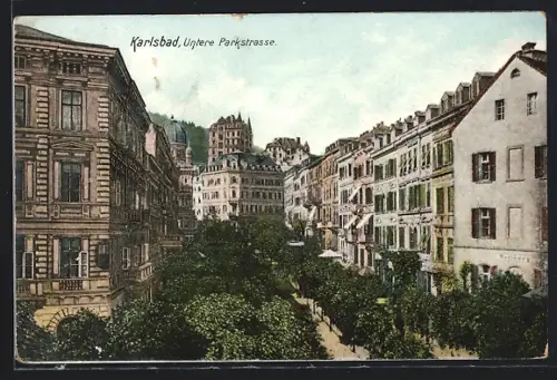 AK Karlsbad, Untere Parkstrasse