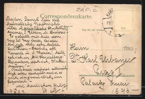 AK Karlsbad, Untere Parkstrasse