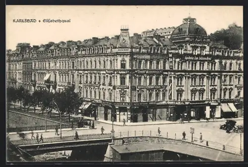 AK Karlsbad, Elisabethquai