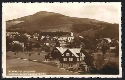 AK Harrachov /Krkonose, Panoramamit Kirche