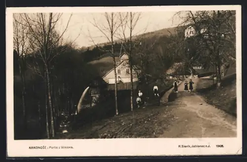 AK Mrklov /Krkonose, Strassenpartie
