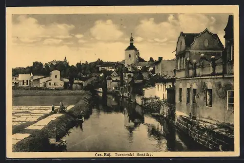 AK Turnov /Ces. Ráj. Turnovské Benátky