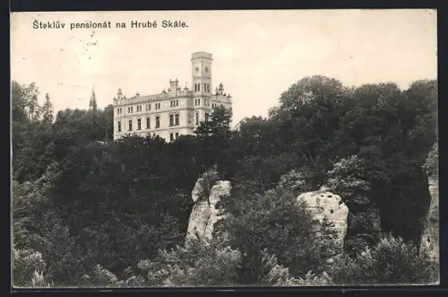 AK Hruba Skala, Stekluv pensionát