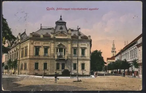 AK Gyula, Békésmegyei takarékpénztári egyesület