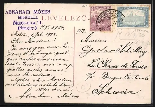 AK Miskolcz, Fö-utcal részlet