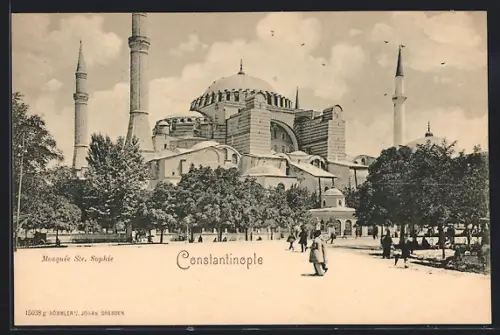 AK Constantinople, Mosquée Ste. Sophie
