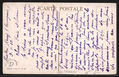 AK Constantinople, Place du Séraskérat