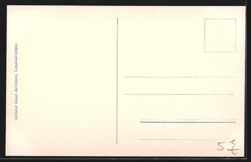 AK Constantinople, Le nouveau Pont, Brückenpartie mit Dampfern