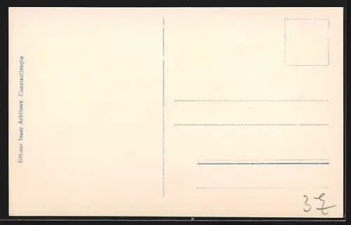 AK Constantinople, Vue de Scutari