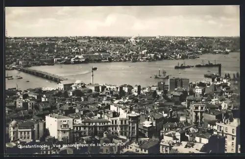 AK Constantinople, Vue panoramique de la Corne d`Or