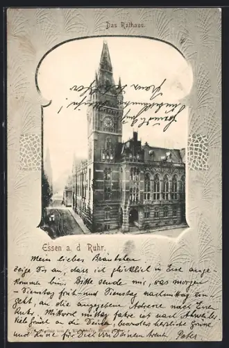 AK Essen a. d. Ruhr, Rathaus