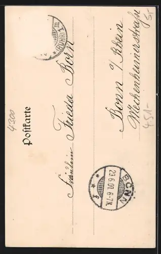 AK Essen a. d. Ruhr, Colosseum, Kriegerdenkmal