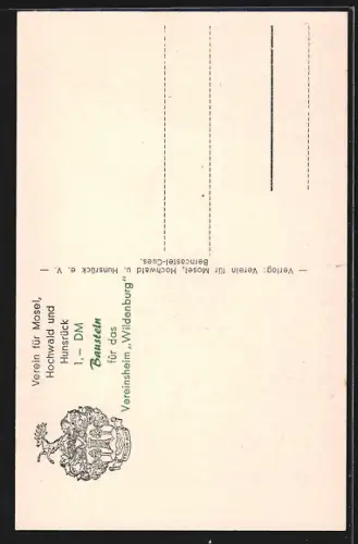 AK Erbeskopf, Kaiser-Wilhelm-Turm auf dem Erbeskopf, höchster Punkt der Rheinprovinz