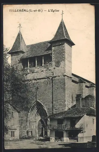 AK Villeréal /L.-et-G., L`Église