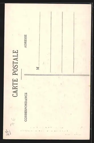 AK Port-de-Penne /L.-et-G., Le Lot, vue prise sous une arche du pont suspendu