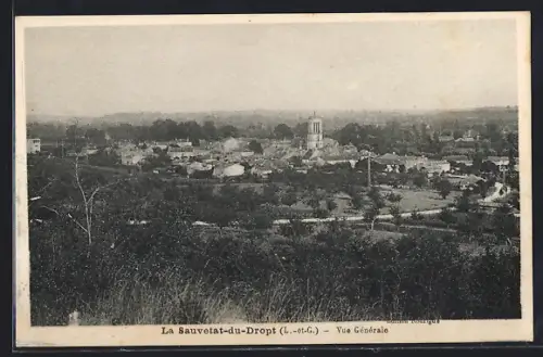 AK La Sauvetat-du-Dropt /L.-et-G., Vue Générale