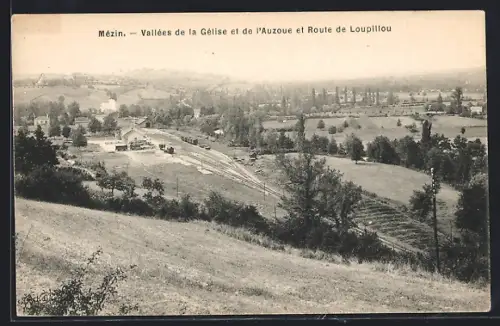 AK Mézin, Vallées de la Gélise et de l`Auzoue et Route de Loupillou