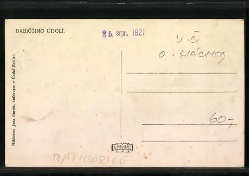 AK Ratiborice, Victorcin splav, Babiccino Udoli