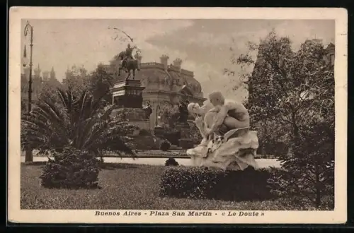 AK Buenos Aires, Plaza San Martin, Le Doute