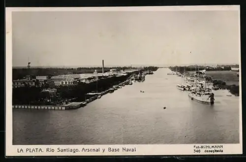 AK La Plata, Rio Santiago, Arsenal y Base Naval