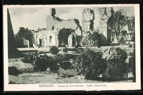 AK Mendoza, Ruinas del antiquo Templo de San Francisco