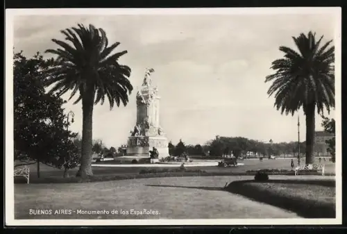 AK Buenos Aires, Monumento de los Espanoles