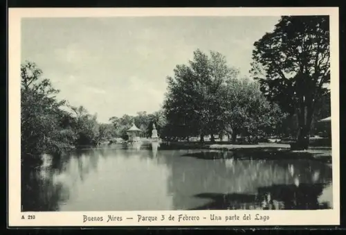 AK Buenos Aires, Parque 3 de Febrero, Una partie del Lago