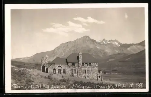 AK San Rafael, Termas Hotel El Sosneado