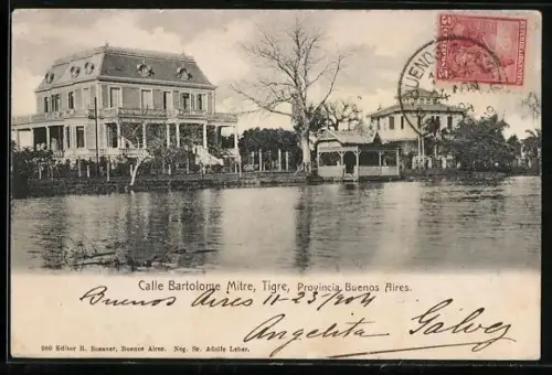 AK Tigre /Buenos Aires, Calle Bartolome Mitre
