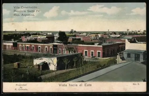 AK Villa Constitucion /Santa Fé, Vista hacia el Este