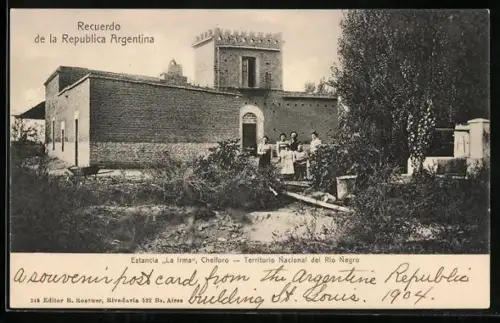 AK Chelforo, Estancia La Irma, Territorio Nacional del Rio Negro