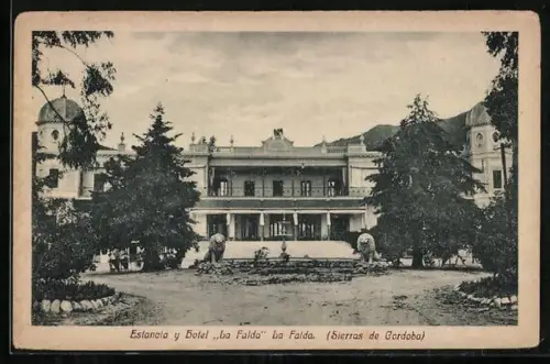 AK La Falda /Sierras de Córdoba, Estancia y Hotel La Falda