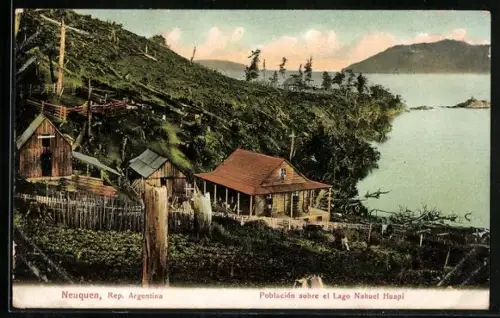 AK Neuquén, Población sobre el Lago Nahuel Huapi