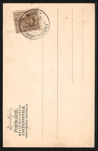 AK Friedrichsruh, Einweihung der Bismarcksäule 1903