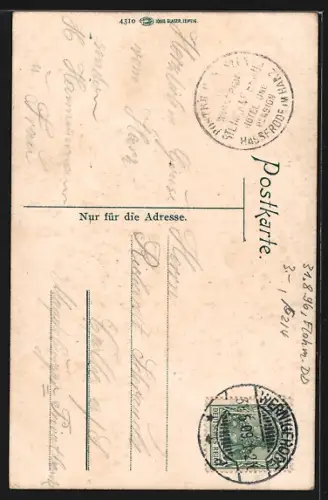 AK Hasserode, Hotel Wasserfall an der Steinerne Renne