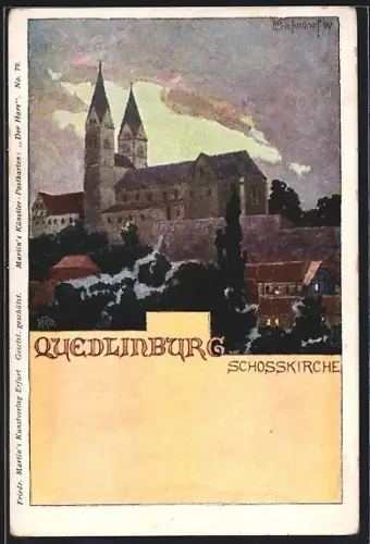AK Quedlinburg, Schlosskirche