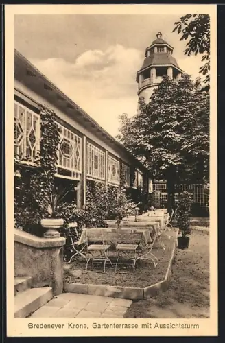 AK Essen-Bredeney, Gasthaus Bredeneyer Krone, Bes. Gustav Schlesinger