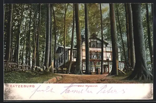 AK Ratzeburg, Hotel Waldesruh