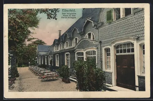 AK Elberfeld, Gasthaus Bergisches Haus und Elisenhöhe, Inh. Otto Fischer