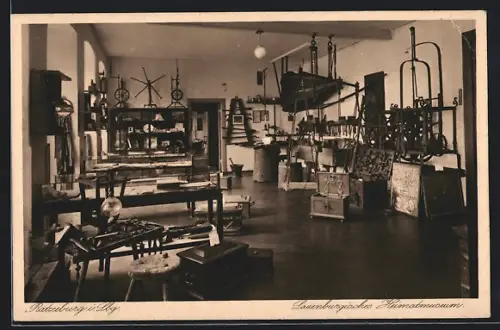 AK Ratzeburg i. Lbg., Lauenburgisches Heimatmuseum, Innenansicht