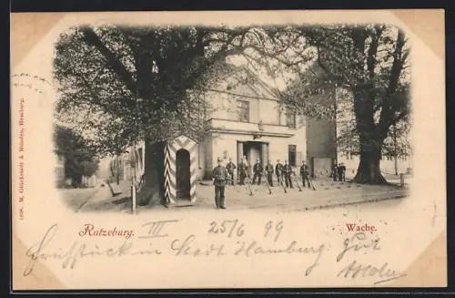 AK Ratzeburg, Wache, Soldaten am Wachhaus