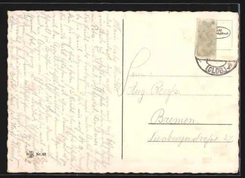 AK Oldenburg i. Oldbg., Langestrasse mit Geschäften und Autos