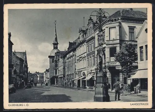 AK Oldenburg i. O., Partie in der Langestrasse