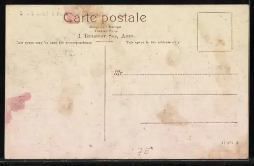 AK Aden, Bullock Water Cart, Rindergespann